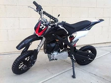 Brand New Automatic Sportster 40cc Upgraded Mini Dirt Bike - Black 