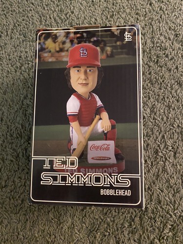 Ted Simmons Signed Autographed SGA Bobblehead St. Louis Cardinals - Picture 2 of 5