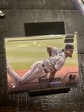 2022 Stadium Club Base Black Foil #16 Edward Cabrera - Miami Marlins RC