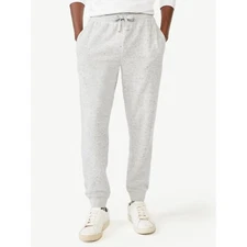 Free Assembly Men's Jacquard Rib Sweatpants, Size: XXL
