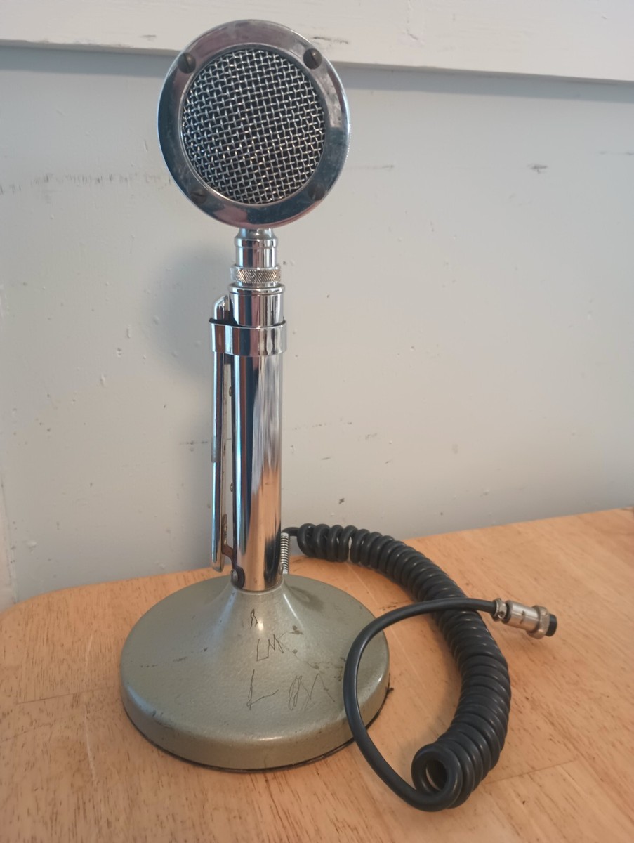Vintage ASTATIC D-104 MIC 4 PIN Ham CB Radio Microphone | eBay