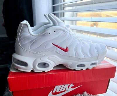Nike Air Max Plus TN Supreme White Red DA1472-100 Men 