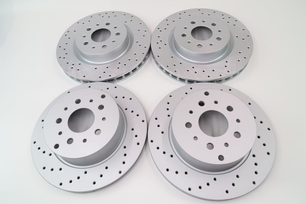 Maserati Quattroporte front rear brake pads & rotors TopEuro 1084