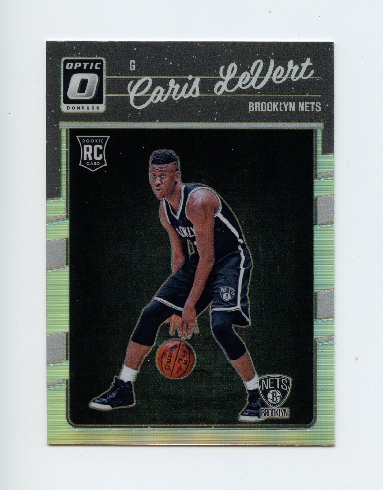 16/17 DONRUSS OPTIC ROOKIE RC SILVER PRIZM #165 CARIS LEVERT BROOKLYN NETS 70059