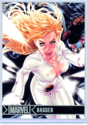 DAGGER 2012 Rittenhouse Marvel Greatest Heroes SILVER PARALLEL Base Card #20