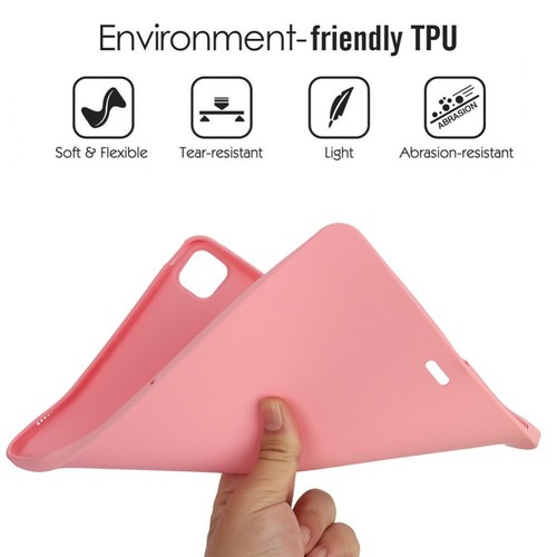 Liquid Silicone Case Cover For iPad 5/6/7/8/9/10 Air Pro 11" M2 M4 12.9 Mini 7th - Picture 2 of 87
