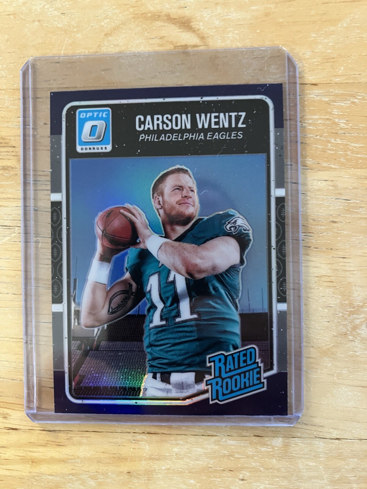 2016 Donrus Optic Carson Wentz Rookie Card #156