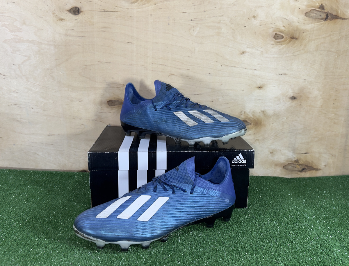 Adidas X 19.1 AG EG7122 Elit Blue boots Cleats mens Football