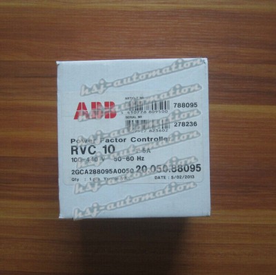 1PCS New ABB RVC-10 RVC10-1/5A Power Factor Controller In Box