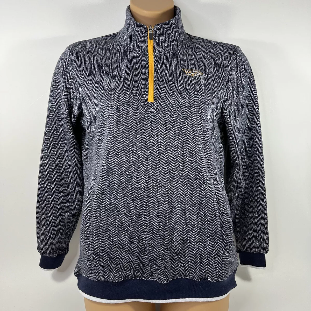 Nashville predators top women's hoodie