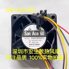 SANYO 9G0624P4S015 DC24V 0.67A 6CM 4-Pin Inverter Cooling Fan