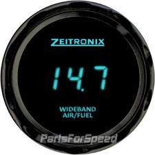 Zeitronix Zt-3 Wideband Afr Zr-3 Black Gauge Blue Led