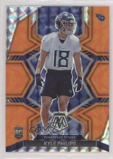 2022 Panini Mosaic Rookies Reactive Orange Mosaic Prizm Kyle Philips #346 2l4