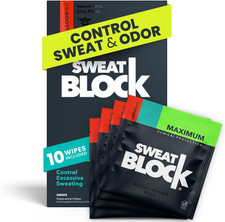 Clinical Strength Antiperspirant Wipes for Men and Women Excessive Sweat Protect