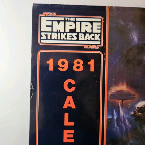 Calendario Vintage 1981 Star Wars L'impero colpisce ancora *così com'è** - Foto 9 di 12