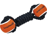 Hundespielzeug Beeztees Tennisball Baumwollknoten Ca. 22 X 7 X 6,3 Cm, 195 G