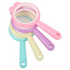 4 Pcs Handheld Magnifier for Kids Magnifying Lenses Book Reading