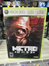 Metro 2033 (Microsoft Xbox 360, 2010) CIB Complete Tested!