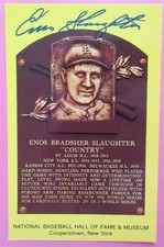 Top 10 Enos Slaughter Baseball Cards 29