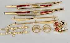 1962 62 Impala 24k Gold Plated Emblem Kit.