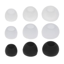 Silicone Earbud Tips Replacement Earbuds Cap Eartips Tips Eargels 6 Pairs S/M/L