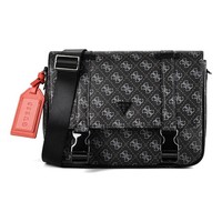Guess Milano Messenger Tasche 27Cm #GUE-HMMILO_P6464 (Dark Black)