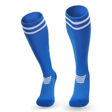 Men Knee High Athletic Socks Sport Anti Slip Casual Soccer Basketball Football