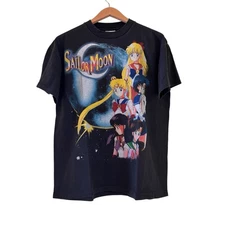 Sailor Moon Rare Anime Vintage Reprint Single Stitch T-shirt Screen Stars Tag L