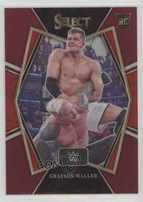 2022 Select WWE Premier Level Maroon Prizm 49/149 Grayson Waller Rookie RC 6ns
