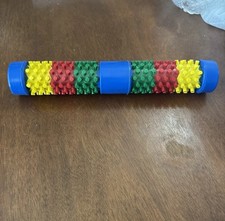 Original Foot Log Dual Foot Massage Roller Clean  Sanitized GUC Made in USA