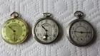 Antique Pocket Watches 2 Bulova 1 Swiss Fountain Watch Co.