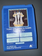 8 Track Tape Tony Orlando  Dawn Greatest Hits