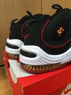 Size 10.5 - Nike Air Penny 2 2016 Miami Heat for sale online  display picture 3