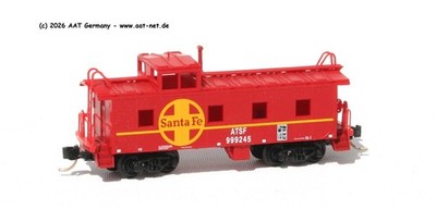 MTL MicroTrains N 100030 - Cupola Caboose Santa Fe #999245; aga NEW, ohne OVP