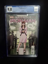 INVINCIBLE IRON MAN #7 CGC 9.8 WOMEN OF POWER VARIANT! 1ST APP OF RIRI WILLIAMS!