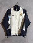 Real Madrid Training Football Soccer Jacket Adidas Young Size M 10-12 YEARS