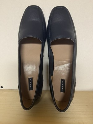 ARRAY Women's Freedom blue navy Flat Leather Upper Slip On Loafers Shoes 8N