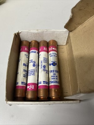 Mersen Ferraz Shawmut TRS10R Tri-ionic(LOT OF 4)