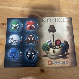 Lego Bionicle: Toa Set #8531 - Pohatu - 100% Complete - w/ Manual and Canister