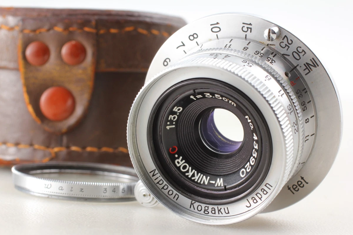 Nikon NIKKOR W f/3.5 Camera Lenses for sale - eBay
