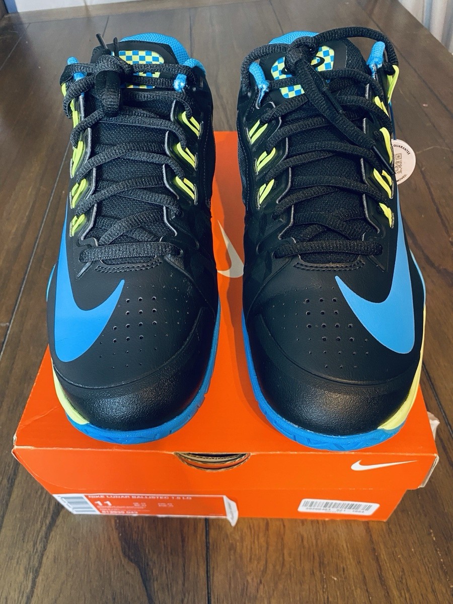 Nike Rafa Nadal 2016 US Open Lunar Ballistec 1.5 Tennis Shoes 11