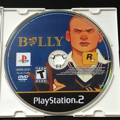 Bully PS2 NTSC-U/C Tested Disc Only