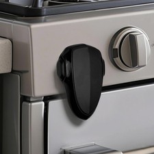 Oven Lock Safety Oven Door Lock No Tools Need or Drill Easy to Install Black 