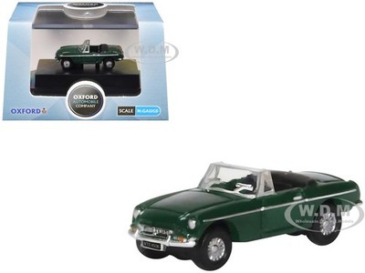 MG MGB ROADSTER RHD BRITISH RACING GREEN 1/148 (N) SCALE MODEL BY OXFORD NMGB003