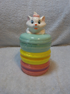 Disney Aristocats Marie Canister / Cookie Jar / Treat Jar 8'' Tall 12'' Around