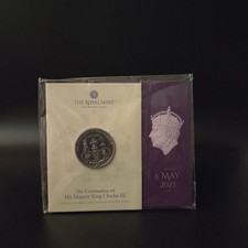 Sealed 2023 The Coronation of His Majesty King Charles III UK £5 BU Coin Pack