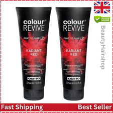 Osmo Color Revive Radiant Red 2pcs Semi-Permanent Hair Color + Free P&P