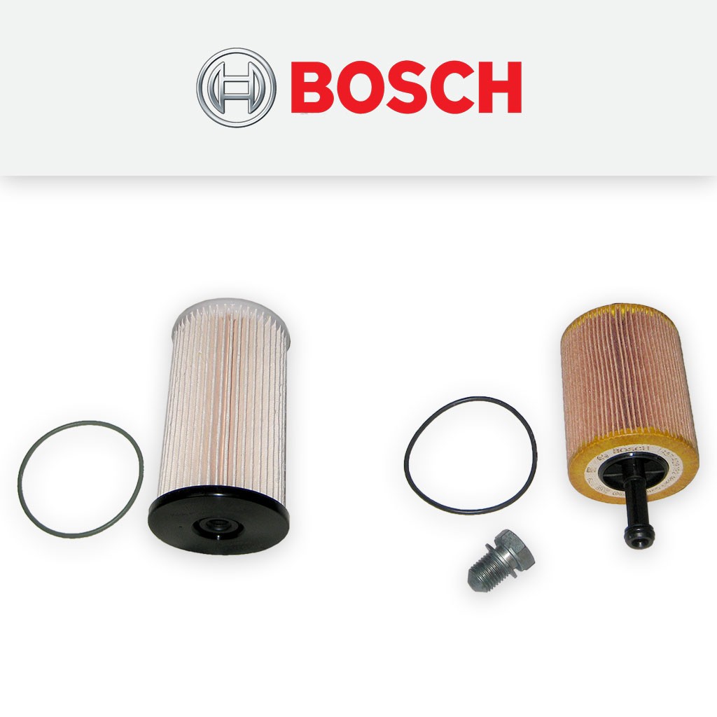 SERVICE KIT for VW TOURAN 1.9 2.0 TDI BOSCH OIL FUEL FILTERS (2005-2010)