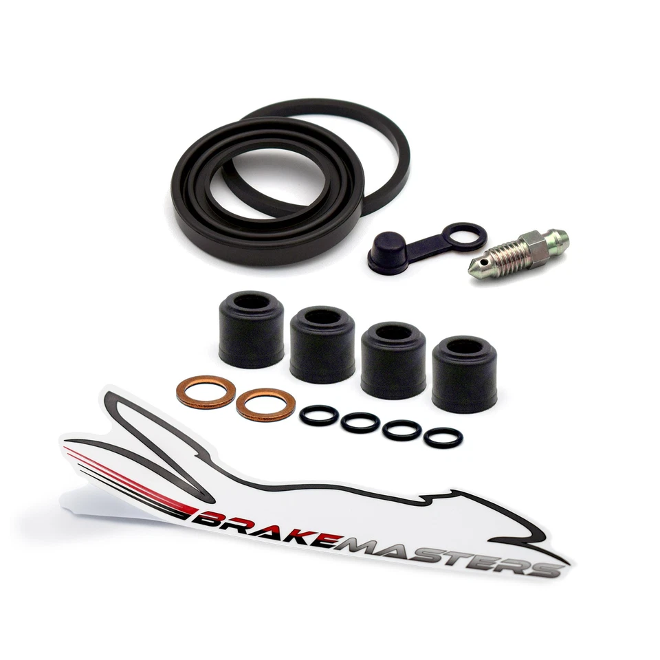 Suzuki GS400X B 1977 front brake caliper seal rebuild repair kit Foto 2 de 4