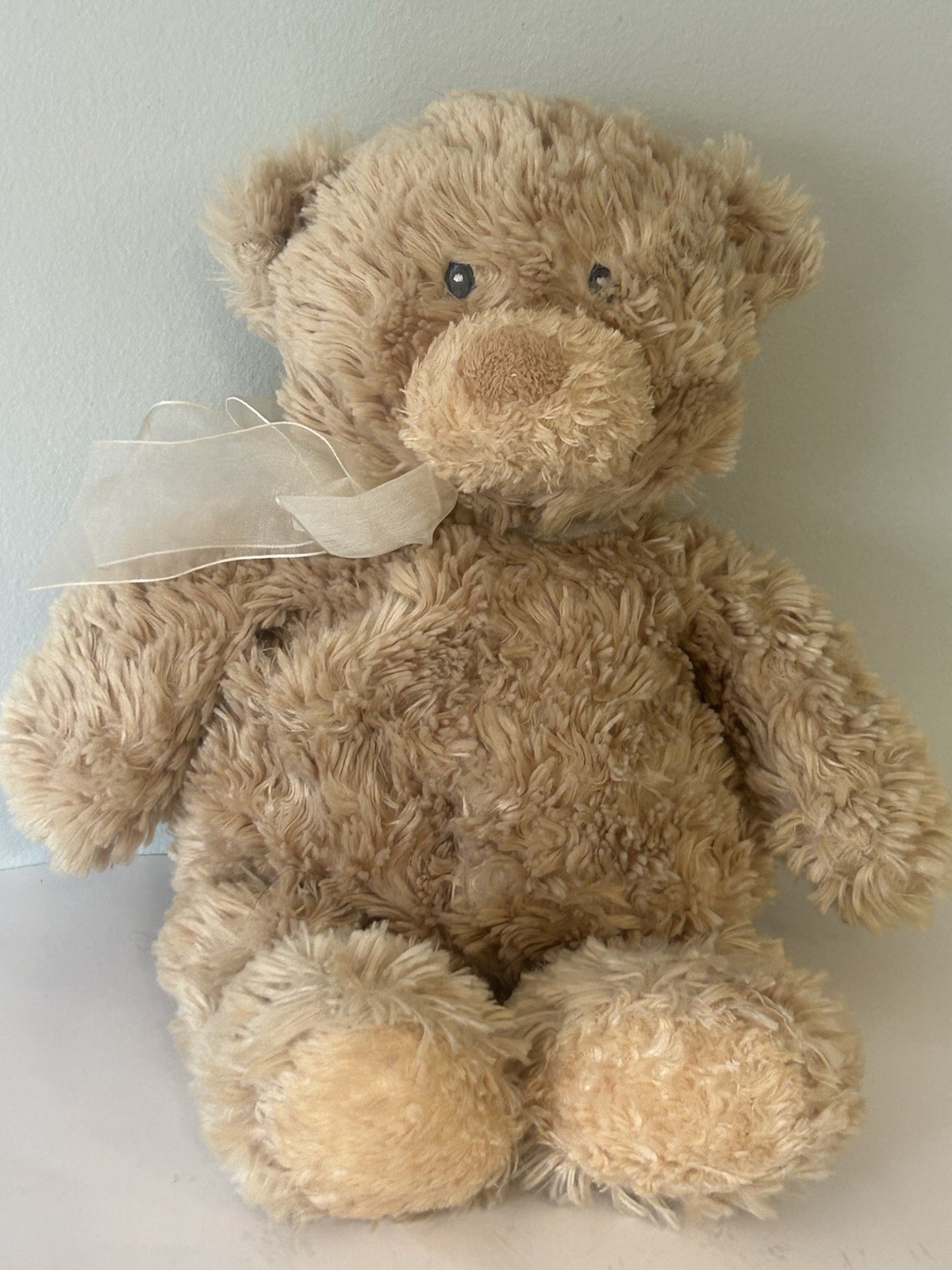 Gund Baby Peyton Stuffed Teddy Bear Soothing Sounds No Sound